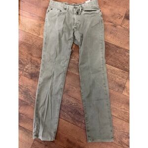 Ledbury Franklin Washed Twill Pant Mens 30 Moss Green